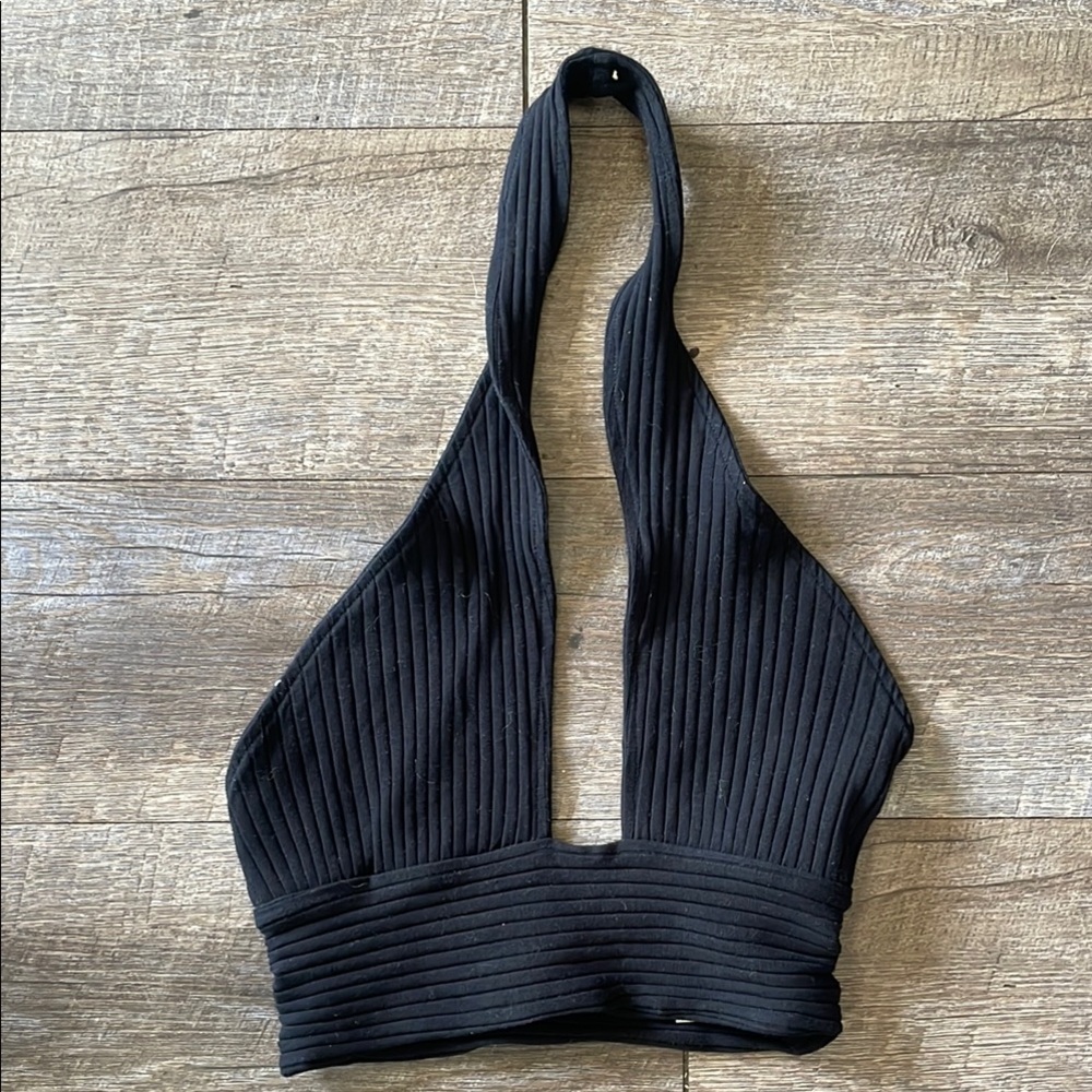 Callahan Knitwear halter crop top
